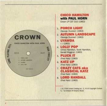 CD Chico Hamilton: Chico Hamilton With Paul Horn