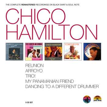 5CD/Doos Chico Hamilton: Complete Remastered Recordings On Black Saint&Soul Note