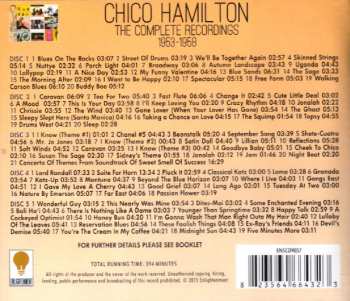 5CD/Doos Chico Hamilton: The Complete Recordings 1953-1958