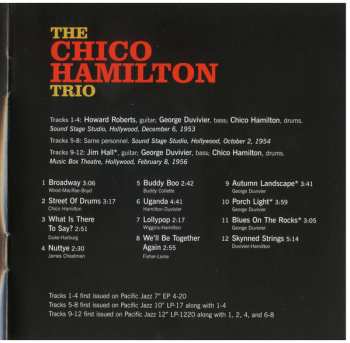 CD The Chico Hamilton Trio: The Chico Hamilton Trio