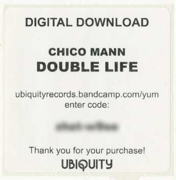 LP Chico Mann: Double Life CLR | LTD