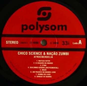 LP Chico Science & Nação Zumbi: Afrociberdelia LTD