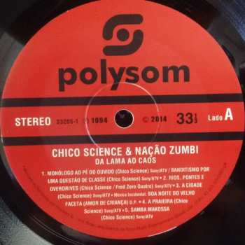 LP Chico Science & Nação Zumbi: Da Lama Ao Caos