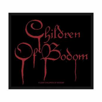 Merch Children Of Bodom: Patch Blood Logo Children Of Bodom 