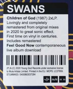 2LP Swans: Children Of God LTD