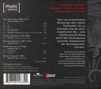 CD Igor Stravinsky: Russian String Quartets
