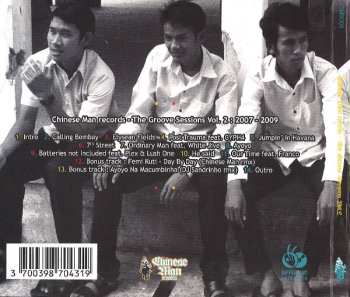 CD Chinese Man: The Groove Sessions Vol.2 DIGI