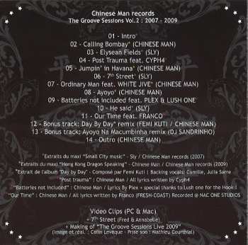 CD Chinese Man: The Groove Sessions Vol.2 DIGI