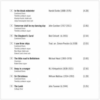 CD Choir Of Jesus College Cambridge: Journey Into Light (Music For Advent, Christmas, Epiphany And Candlemas)