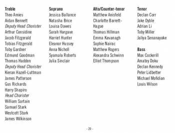 CD Choir Of Jesus College Cambridge: Out Of Darkness. Music From Lent To Trinity