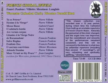 CD Choir Of Worcester Cathedral: French Choral Jewels 