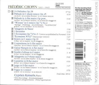 CD Frédéric Chopin: Preludes