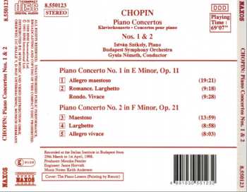 CD Frédéric Chopin: Piano Concertos Nos. 1 & 2