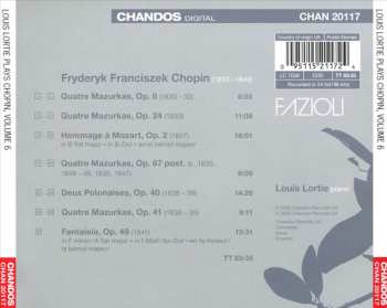 CD Frédéric Chopin: Louis Lortie Plays Chopin: Volume 6: Variations, Mazurkas, Polonaises, Fantaisie