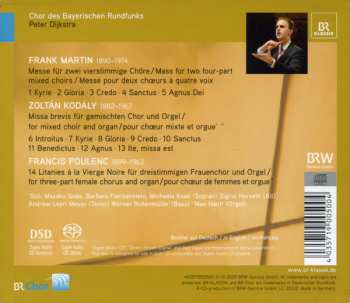 SACD Chor Des Bayerischen Rundfunks: Martin: Messe für Doppelchor