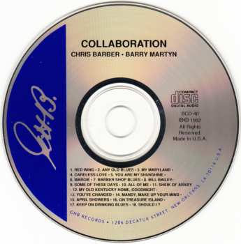 CD Chris Barber: Collaboration