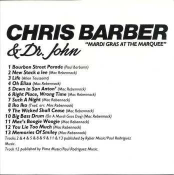CD Dr. John: Mardi Gras At The Marquee