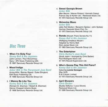3CD Acker Bilk: The Best Of Barber, Ball And Bilk