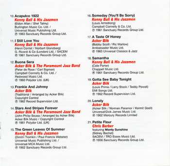 3CD Acker Bilk: The Best Of Barber, Ball And Bilk