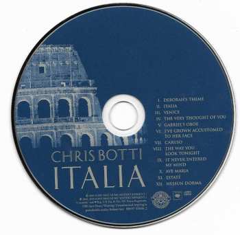 CD Chris Botti: Italia