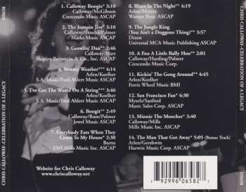 CD Chris Calloway: Celebration Of A Legacy
