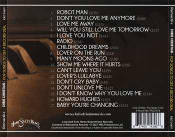 CD Chris Christian: Pop Songs To Get A Record Deal