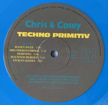 LP Chris & Cosey: Technø Primitiv CLR | LTD