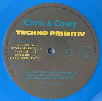 LP Chris & Cosey: Technø Primitiv CLR | LTD