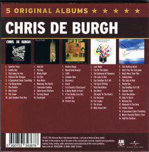 5CD/Doos Chris de Burgh: 5 Original Albums
