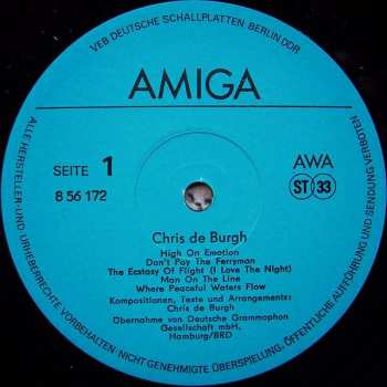 LP Chris de Burgh: Chris De Burgh