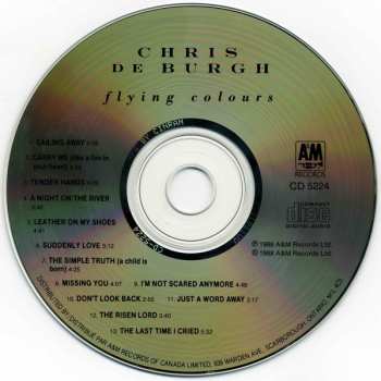 CD Chris de Burgh: Flying Colours