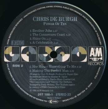 LP Chris de Burgh: Power Of Ten
