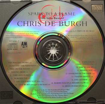 CD Chris de Burgh: Spark To A Flame (The Very Best Of Chris De Burgh)