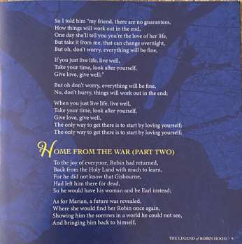 CD Chris de Burgh: The Legend Of Robin Hood