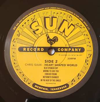 LP Chris Isaak: Heart Shaped World
