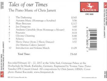 CD Chris Jarrett: Tales Of Our Times: The Piano Music Of Chris Jarrett