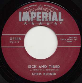 SP Chris Kenner: Sick And Tired / Dumplin's