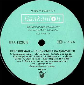 LP Chris Norman: Some Hearts Are Diamonds