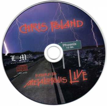 CD Chris Poland: Return To Metalopolis Live