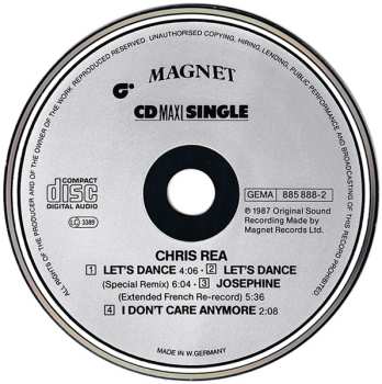 CD Chris Rea: Let's Dance