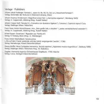 CD Christian Brembeck: Gradus Ad Parnassum / Süddeutsche Orgelkunst • The Art Of South German Organ Music