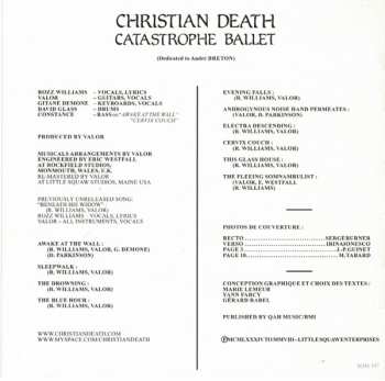 CD Christian Death: Catastrophe Ballet
