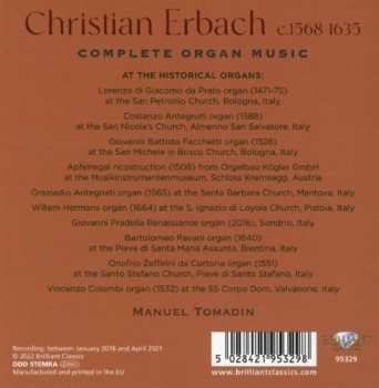 9CD/Doos Manuel Tomadin: Complete Organ Music