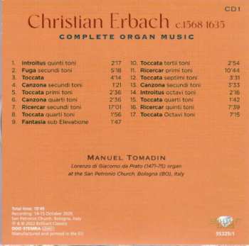 9CD/Doos Manuel Tomadin: Complete Organ Music