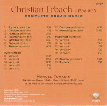 9CD/Doos Manuel Tomadin: Complete Organ Music