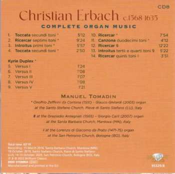 9CD/Doos Manuel Tomadin: Complete Organ Music