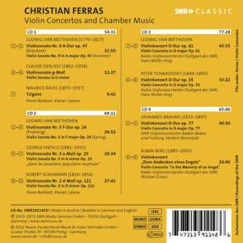 4CD Christian Ferras: The SWR Recordings