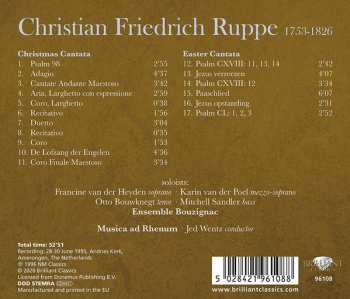 CD Musica Ad Rhenum: Christmas Cantata / Easter Cantata