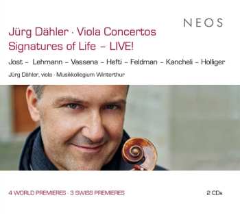 Album Christian Jost: Jürg Dähler - Viola Concertos