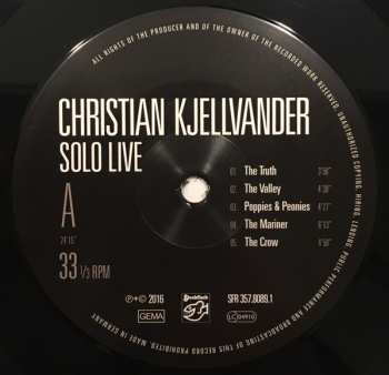 LP Christian Kjellvander: Solo Live LTD